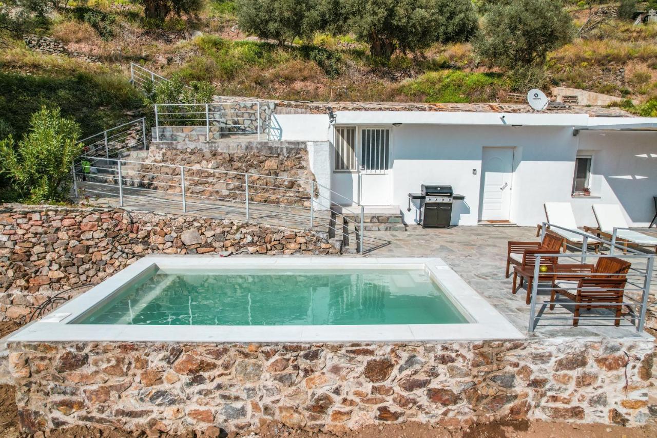 Kampos View - Quiet House At The End Of The Road, Private Pool Villa Kambos  Exterior photo